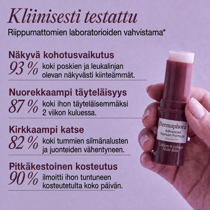 Anti-age-puikko kalsiumilla ja kollageenilla