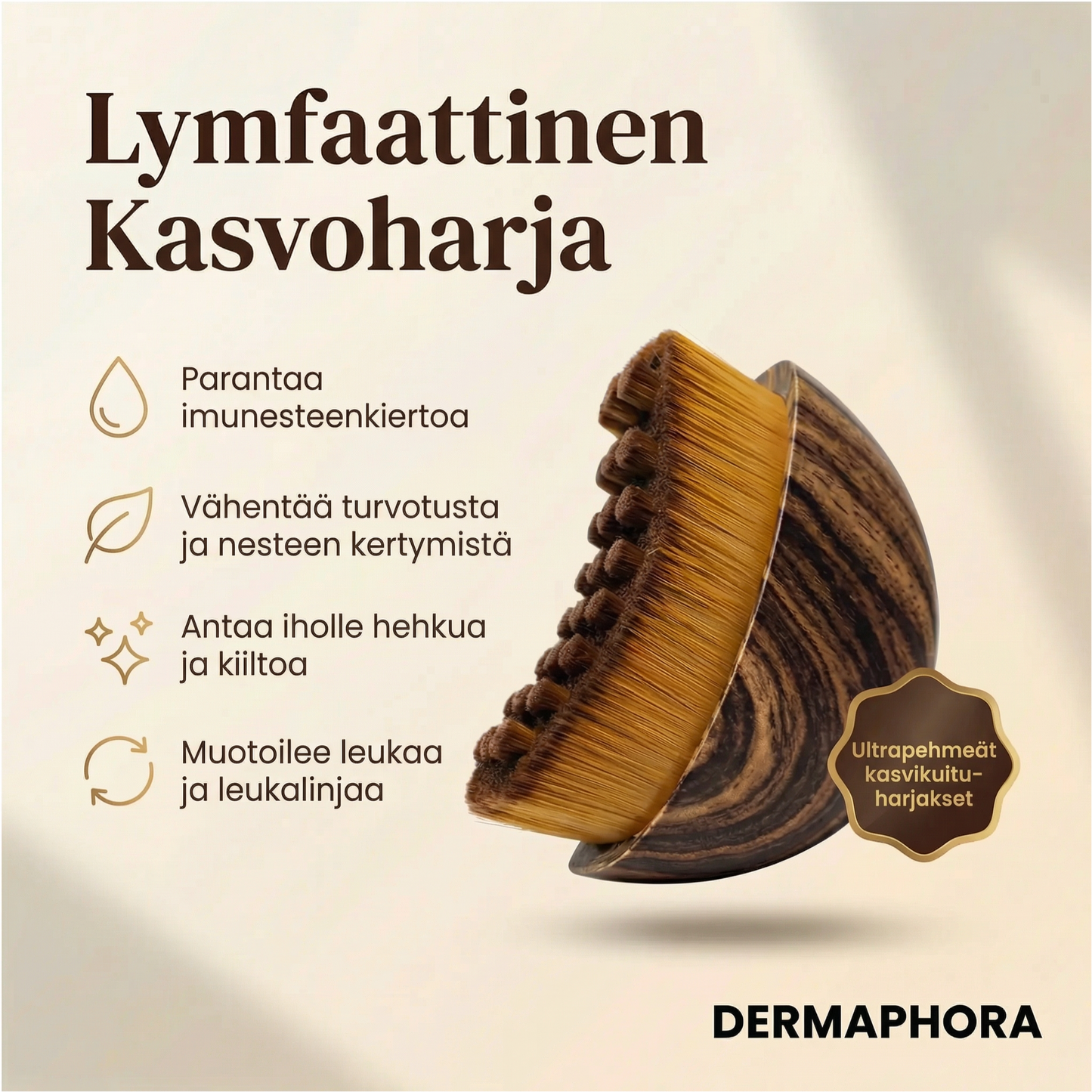 Dermaphora™ Lymfaattinen kasvoharja